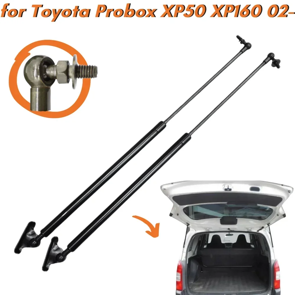 Qty(2) Puntoni Del Bagagliaio Per Toyota Probox Xp50/Xp160 Carro A 5 Porte 2002-Present Portellone Posteriore Boot Lift Supporta Ammortizzatori A Moll