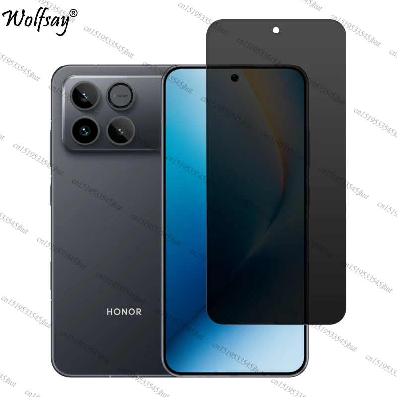 Enhanced Privacy Screen Protector with Anti-Spy Tempered Glass & Camera Lens Guard