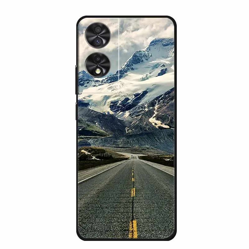 Animal Cartoon TPU Soft Silicone Phone Case Cover with Wolf Design