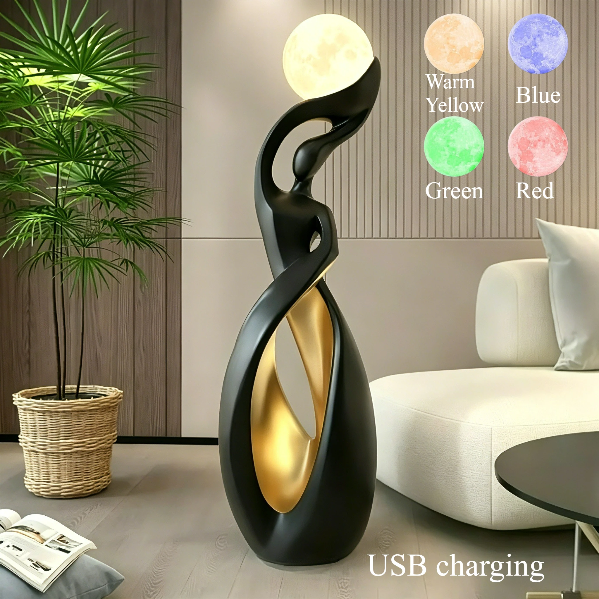 Artistic Lady Floor Lamp 5