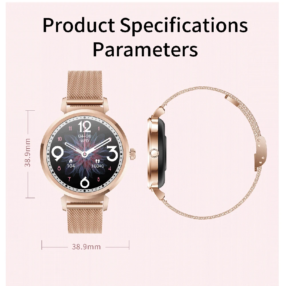 senbono new fashion women's smart watch