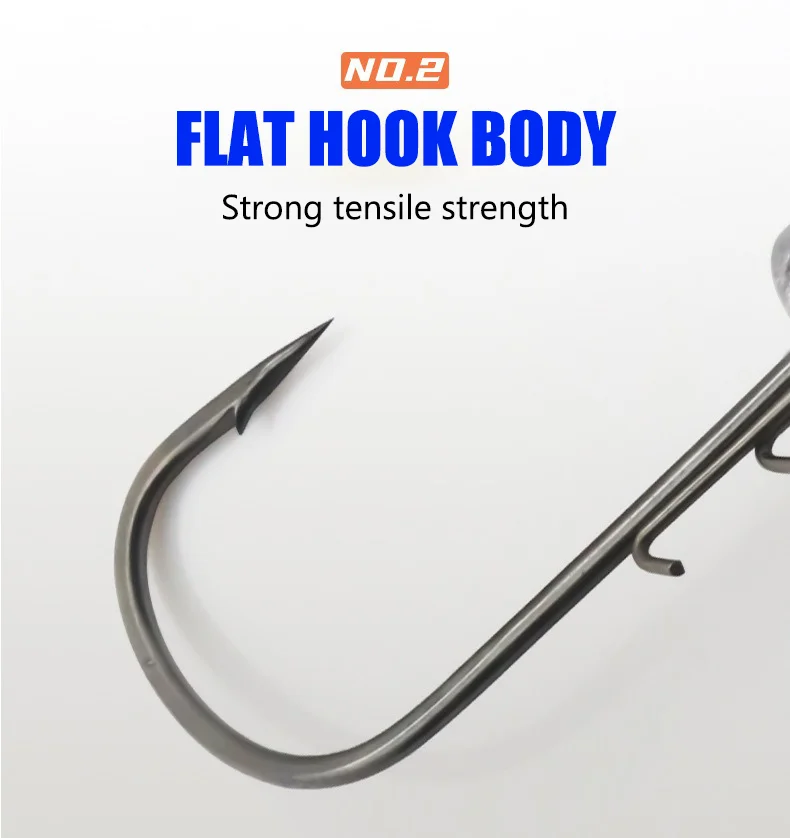 20 Stück ned Rig Jig Hook Kits 2,7g 3,5g 4,2g 6,5g Becher Ajing Pesca Jigs Haken Finesse Pilz Jig Köpfe für weiche Köder – Detail 4