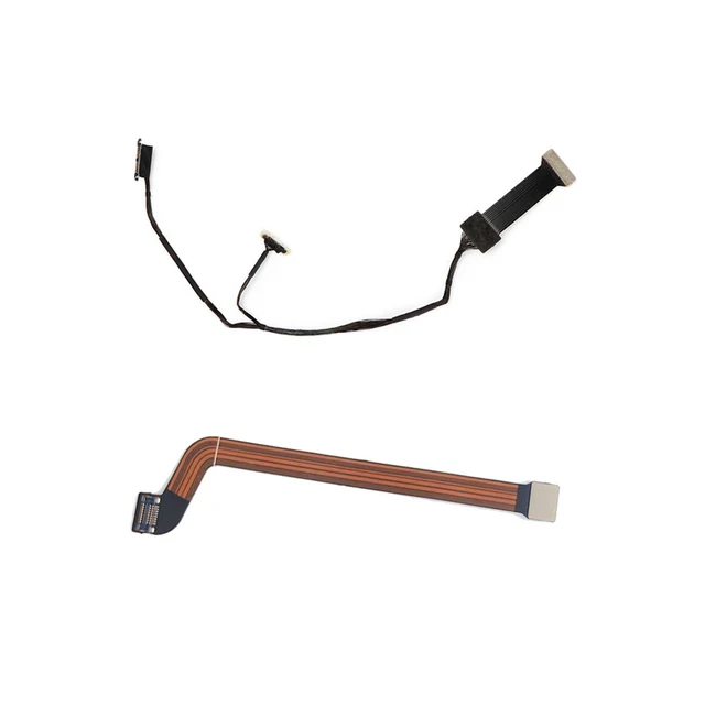 Genuine Camera Gimbal Housing Yaw Arm Roll Motor PTZ Signal Cable Flat Line Rubber Braket for DJI Mavic Air 2 Drone Repair Parts - PTZ and Flat Cable