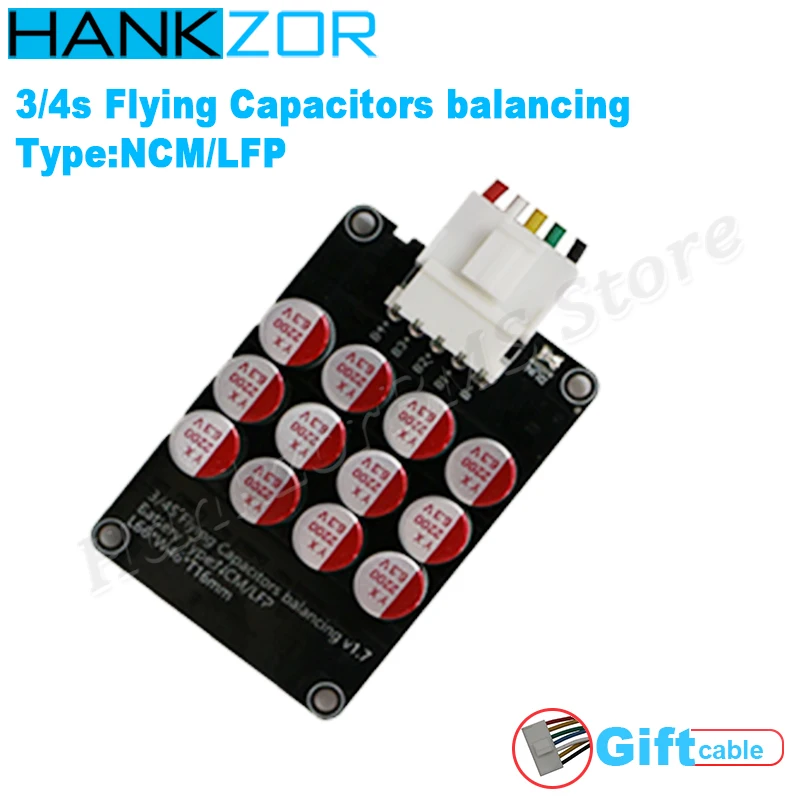 BMS 3S-16S montrant les points de soudure pour câblage de batteries rechargeables RC