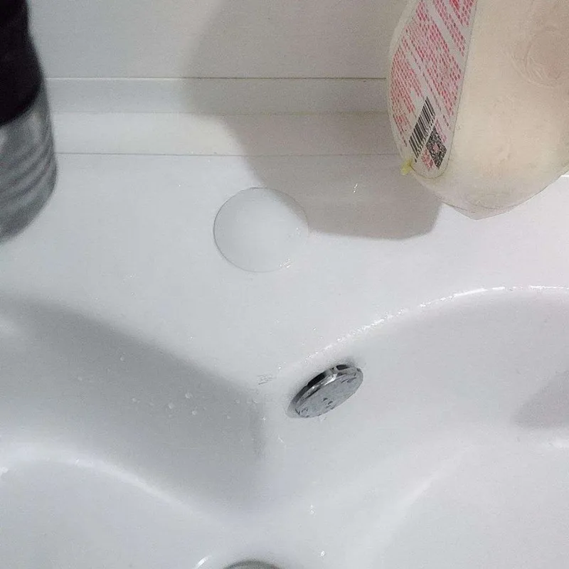Description Picture 6 of item1PCS Kitchen Sink Hole Cover Washbasin Tap Faucet Hole Covers Basin Drainage Sealed Anti-leakage Plug for Bathroom Accessories