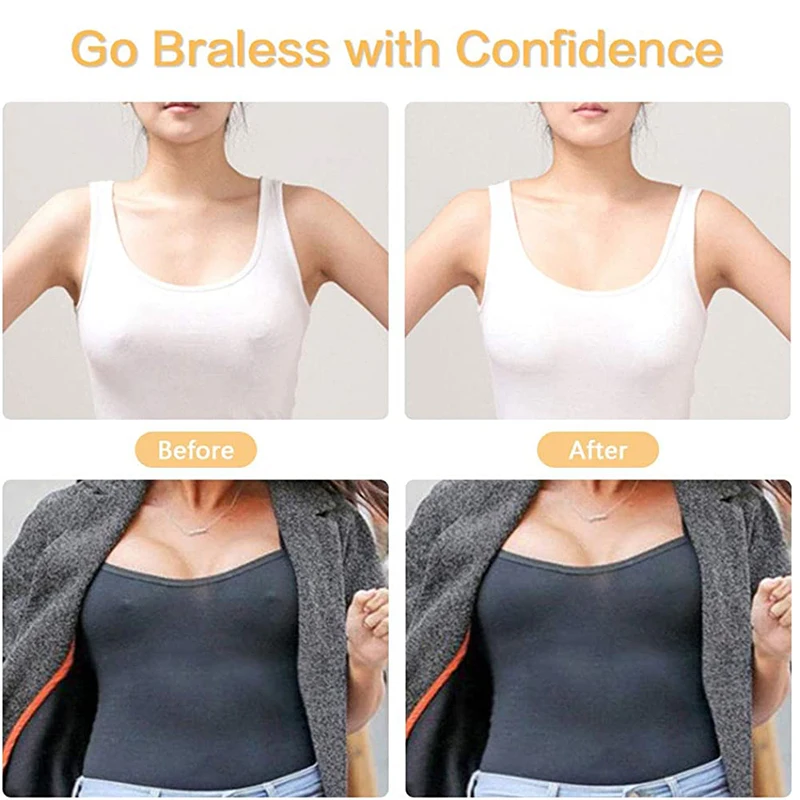 10/50/100PCS Disposable Adhesive Bra Women Nipple Tapes Lingerie Nipple Covers Breast Petals Chest Sticker invisible bras 5