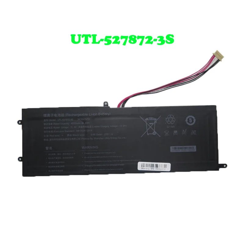 Teclast-bateria do Portátil Linhas U527872pv3s1p Gsp527870 Utl527872-3s 5583240p 11.4v 3500mah 39.9wh 10pin Novo - Imagem 6