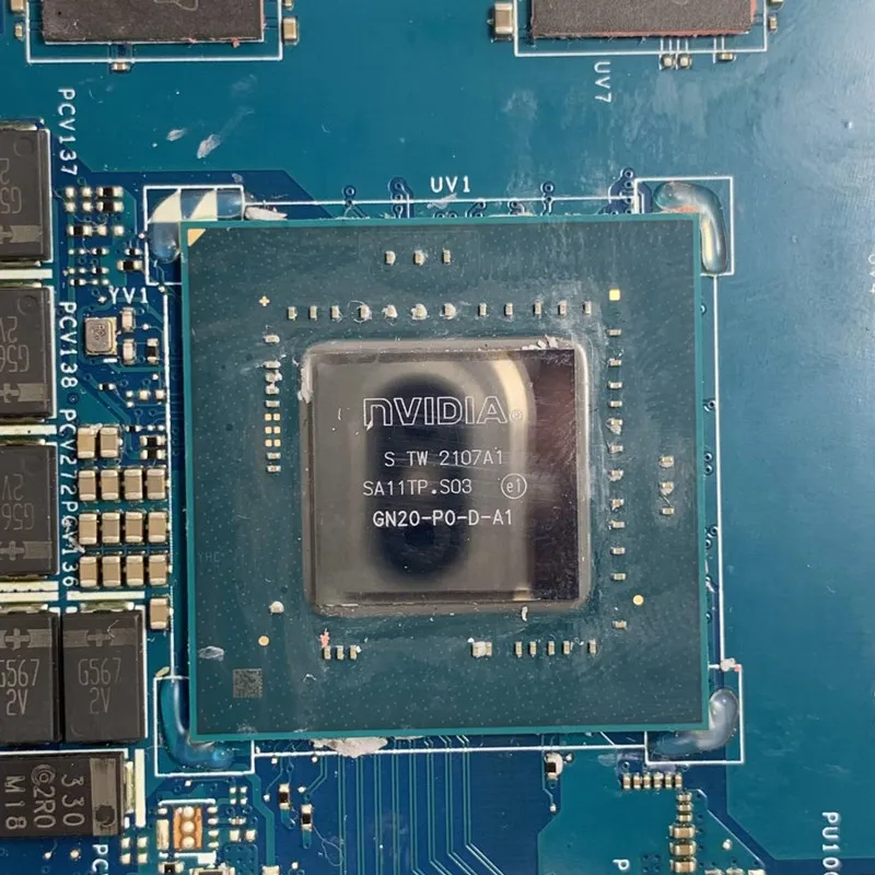 GH51M LA-K861P For Acer Nitro AN515-55-59MT Laptop Motherboard - Main Image