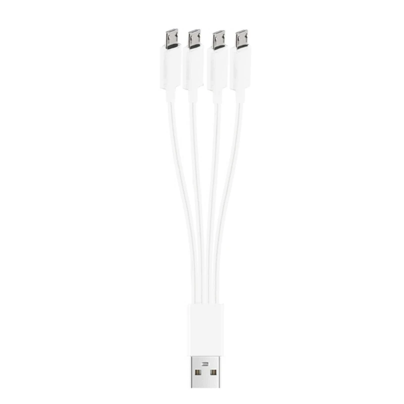 Micro USB Charging Cable 4 in 1 Multi For Multiple Devices 4 Tablets or Phones Simultaneously