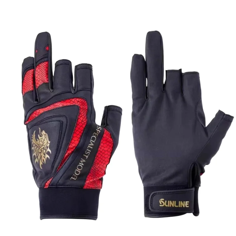 Fishing Gloves For Men Plus Size Leather