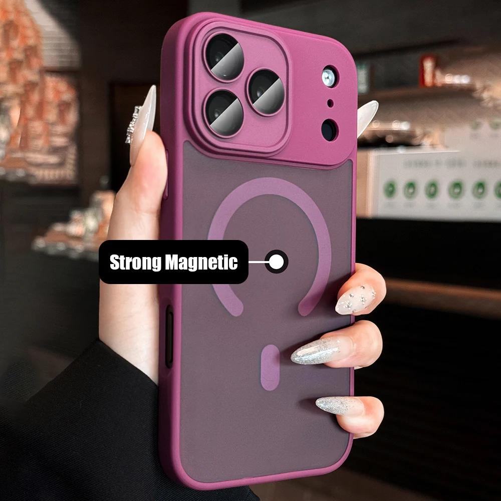 Official Magnetic Phone Case with Matte Lens Protection and 18 New Colors