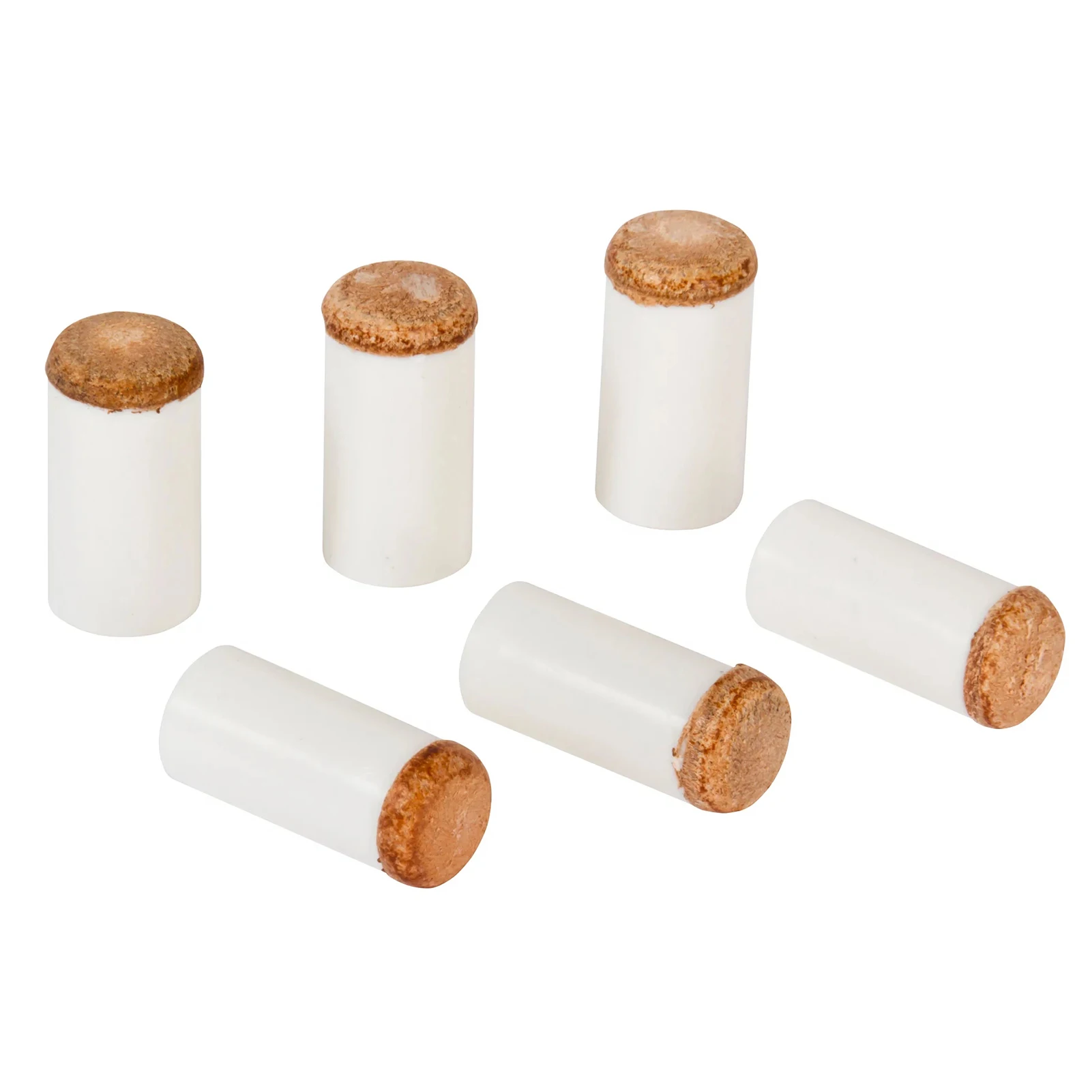 나일론 페룰 교체 키트 슬립온 전문 당구 스누커 액세서리, 실용적인 내구성 풀 큐 팁, 13mm 수리, 6 개