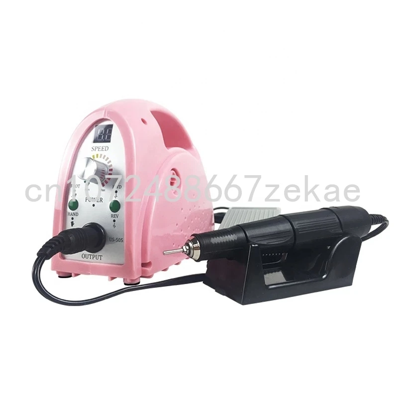 

Portable Electric Nail Drill Machine Manicure Pedicure Pen with 6 pcs of Nail Bits Set