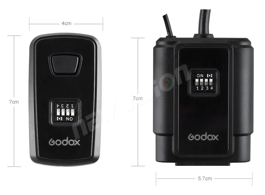 Godox DM-16 Channel Wireless Radio Remote Studio Flash Trigger For Canon Nikon O
