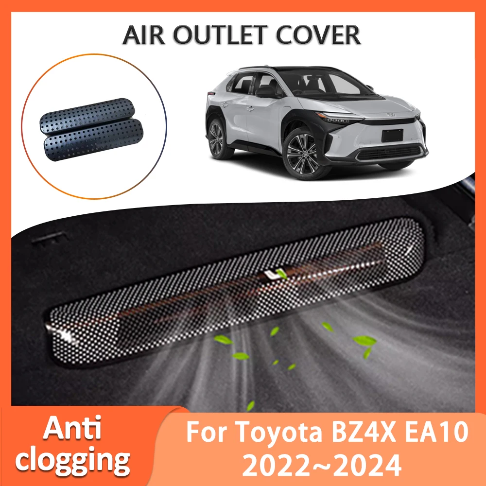 

Крышка для вентиляционного отверстия под сиденье для Toyota BZ4X EA10 2022 2023 2024 защита от засорения Кондиционер защита от вентиляции автомобильные аксессуары