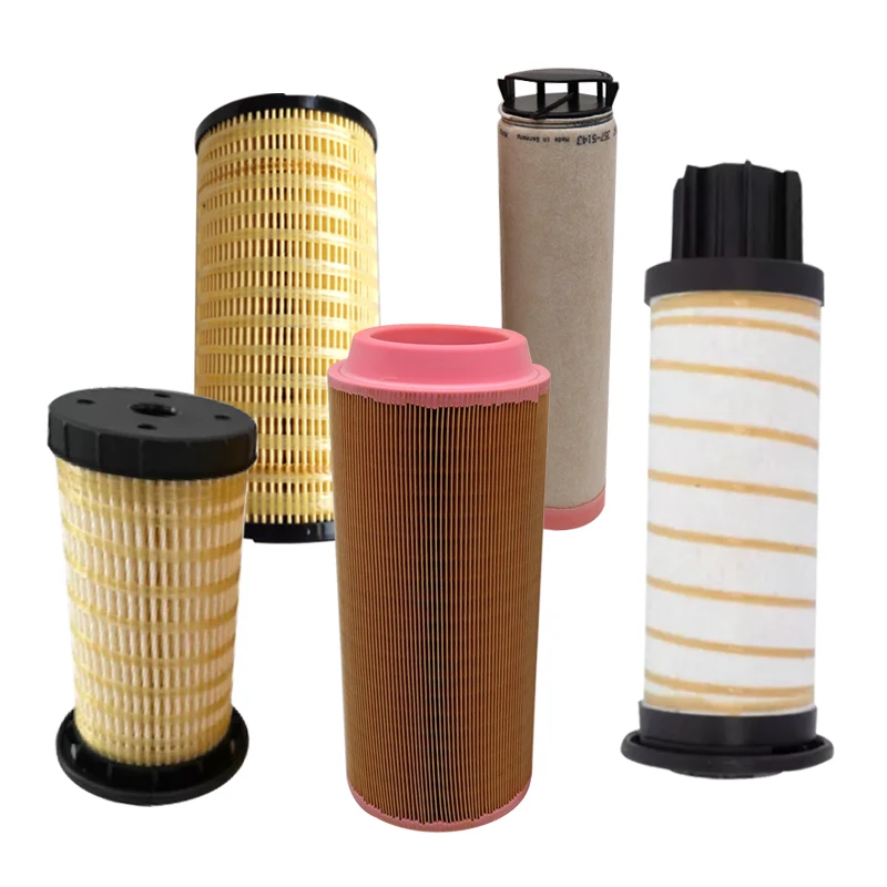 

For Cat314e Oil Filter Fuel Filter Oil Water Separator Filter Air Filter 322-3155 360-8960 4794131 357-5143 Excavator Parts