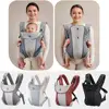 Ergonomic Newborn Kangaroo Wrap Easily Adjustable Hipseat Waist Belt Front Facing Baby Carrier 4-In-1 Breathable Baby Backpack