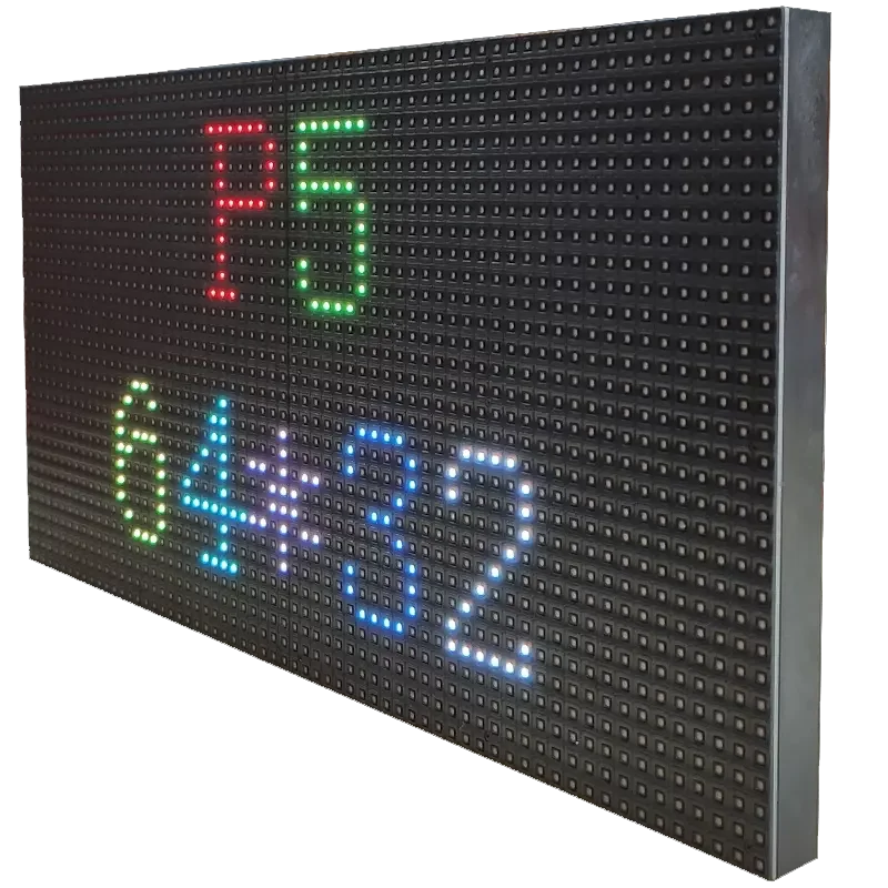 LED 디스플레이 매트릭스 모듈 P5 RGB 실내 LED 모듈, LED 스크린 2121 램프 하이 퀄리티 풀 컬러, 1/16 스캔, 320x160mm, 64x32 도트