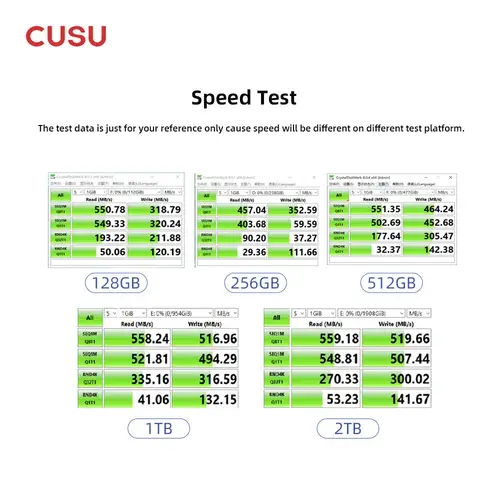 CUSU SSD 1TB 512GB 240GB 480GB SATA 2.5'' SATA3 Hard Drive SSD Disk 128GB 256GB 2TB 4TB 960GB 1920GB for Computer Laptop - Image 2