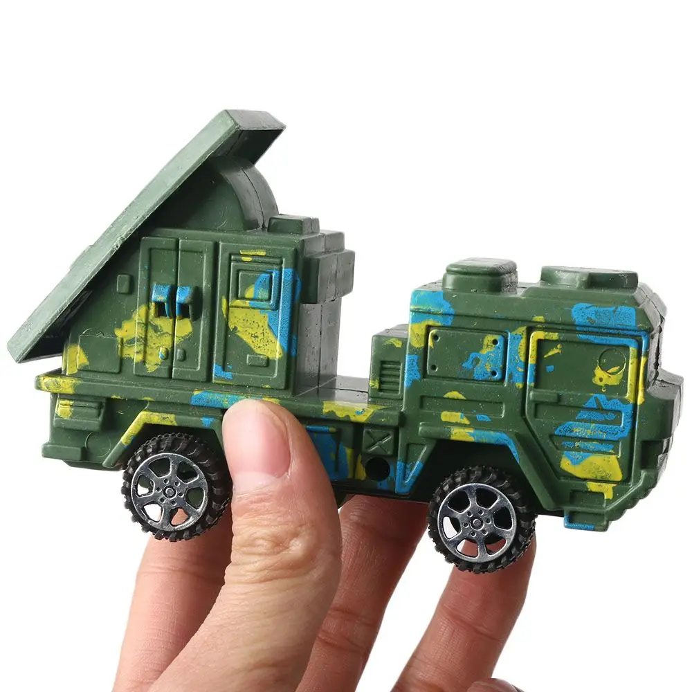 Plastic Toy Soldiers Figures with Tanks and Aircraft