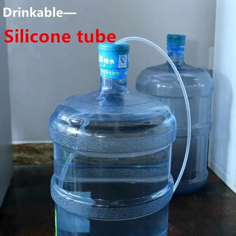 Silicone Tube Food Grade Transparent 1M 3M 5M Rubber Hose 4 5 6 8 10 12mm Out Diameter Flexible Milk Hose Beer Pipe Silica Gel silicone tube rubber tubing rubber tube rubber hose