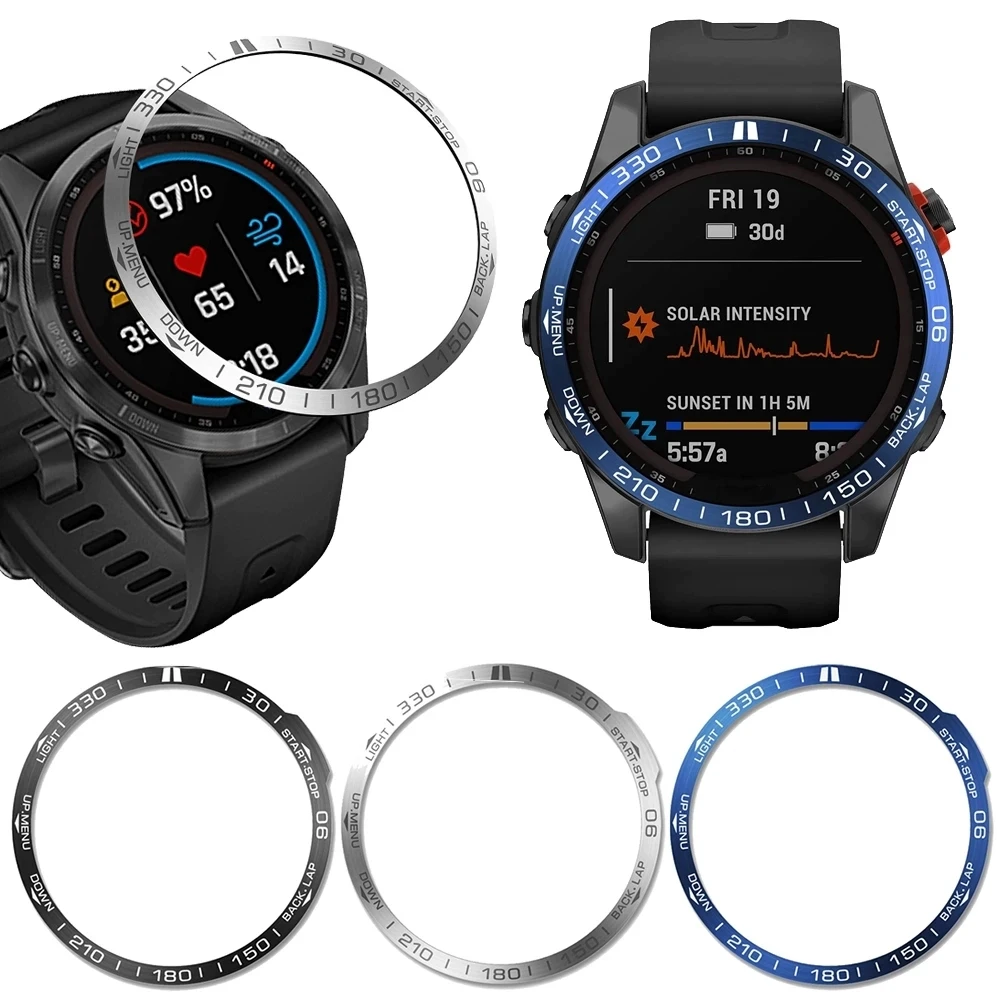 Premium Metal Bezel Protective Cover Ring