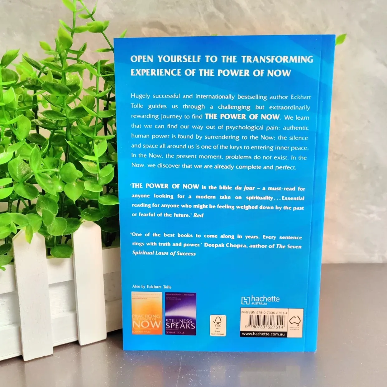 Self help book The Power of Now-Eckhart Tolle Spiritual Growth & Mindfulness Guide