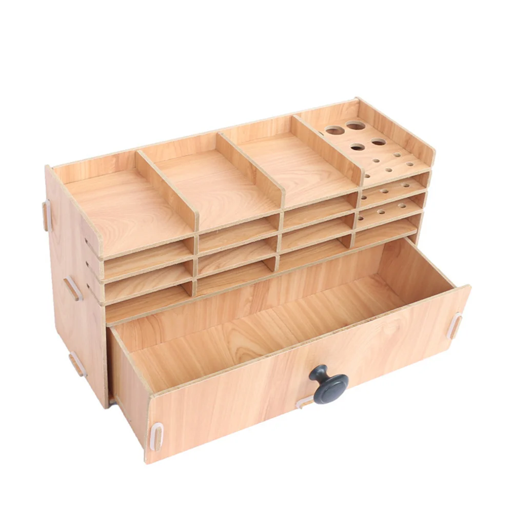 Multi-layer Diamond Painting Drawer Organizer Box Tool Wood Storage Rack for DIY Bead Trays Container Organizer Racks