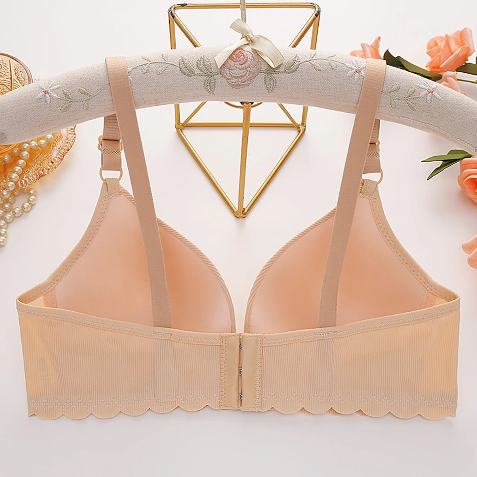 Pregnant Women Nursing Bras No Underwire with Support and Comfortable Exposure Proof Convenient for Moms Breastfeeding Sessions 2