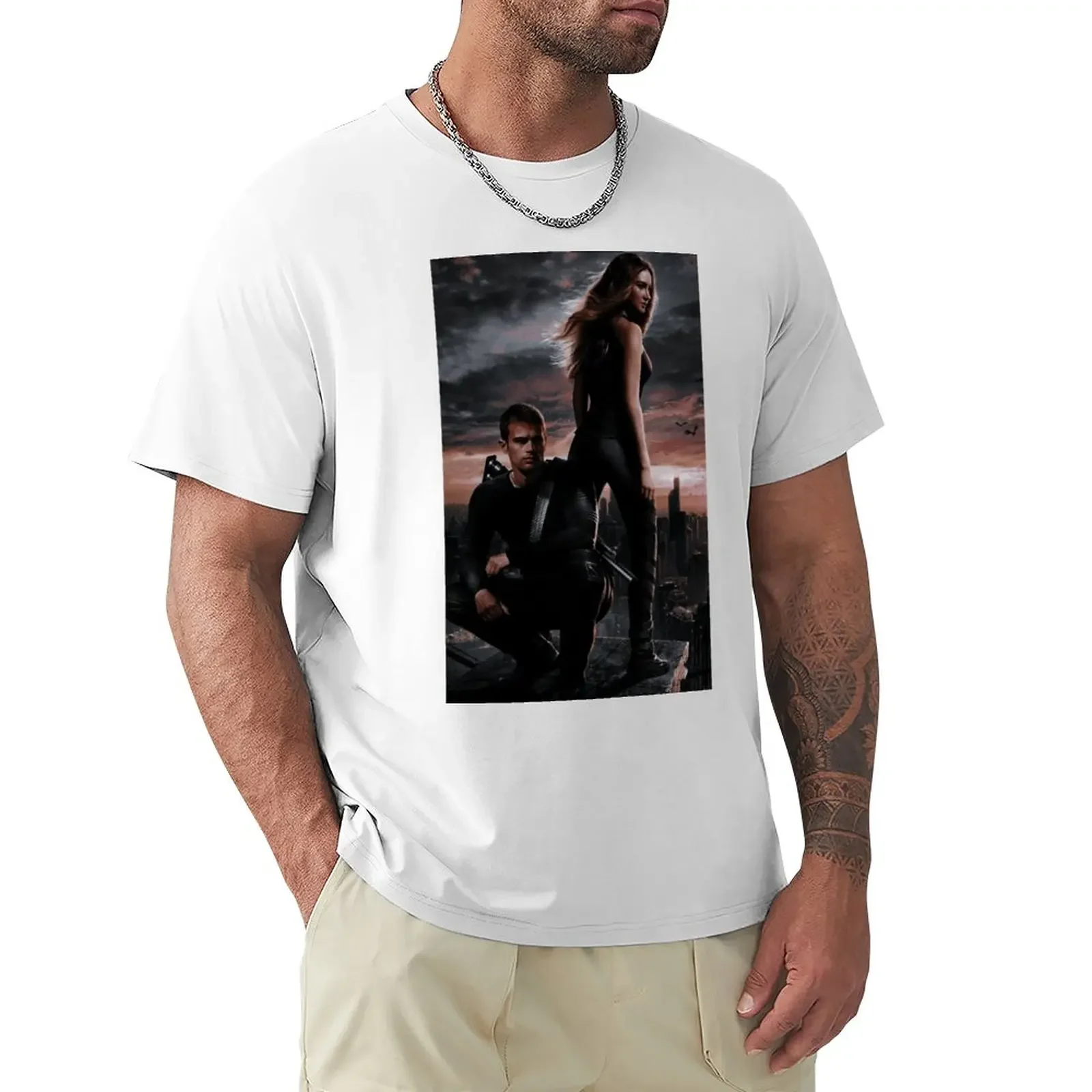 

theo james T-Shirt plus sizes summer clothes Aesthetic clothing men clothings
