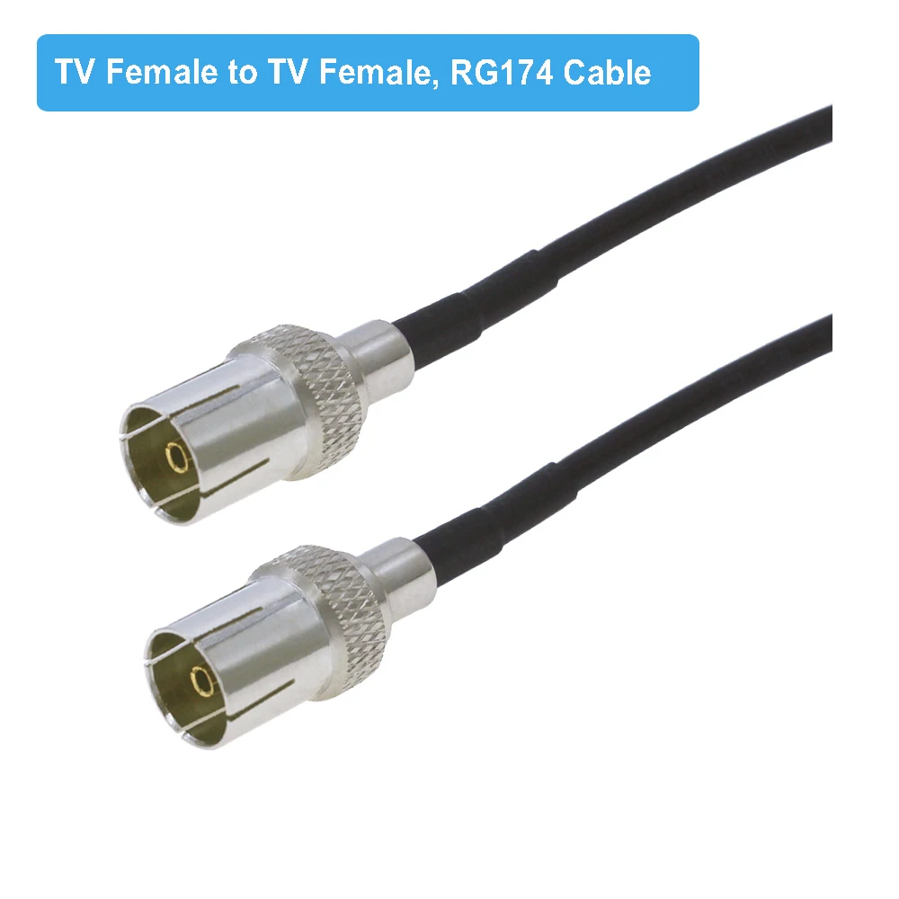 Reliagint - Cavo Coassiale Per Antenna TV Da 0,5 M, In Rame Puro