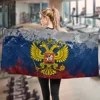 Russian Flag Big Microfiber Beach Towels Quick Dry Towel Sand Beach Towels Pool Towel for Travel Swim Pool Yoga 4