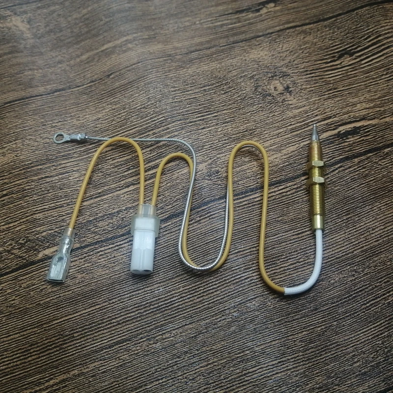 3Pcs LPG Gas Cooker Valve Body Assembly Flameout Protection Induction Needle Universal Accessories Double Thermocouple