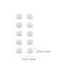 1000 Pcs Disposable Clean Absorbent Cotton Balls 25X25X25CM Laboratory Supplies 6