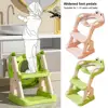 Potty Training Toilet 2 In 1 Toddler Seat With Step Stool Soft Cushion Adjustable Height Toilet Ladder Toilet Seat Stair 4