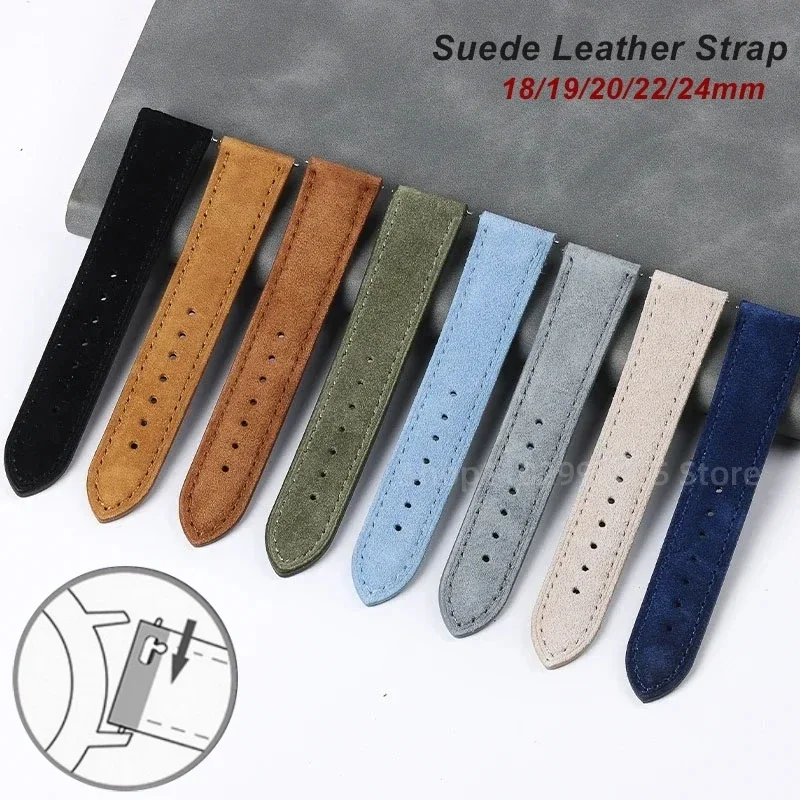 Cheap Classic Leather 24 mm Replacement Watch Band 11207_K0033218 main image 0