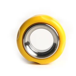Stress - Relief Ratchet Spinner Ring - Premium Mechanical Fidget Toy (Yellow)