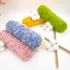 4mm Chenille Velvet Yarn Knitting Wool Thick Warm Crochet Knitting Yarns Cotton Baby Wool DIY Hand-Knitted Sweater Socks Hat 4