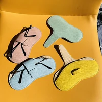 Étui à lunettes en cuir souple pour femmes, sac à lunettes Portable, boîte à lunettes de soleil, accessoires, étui de protection solide pour lunettes, pochette 3