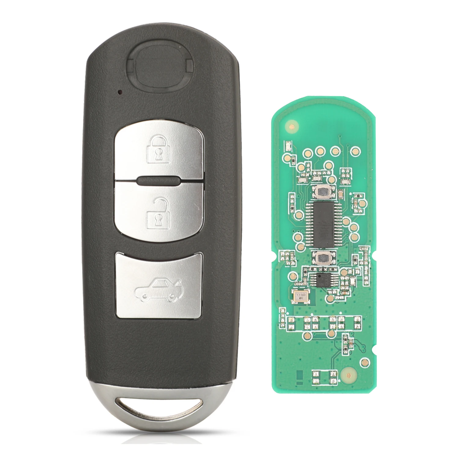 マツダ　スマートキー Jingyuqin-車のキースマートマツダCX-3 CX-5,SKE13E-01 SKE13E-02