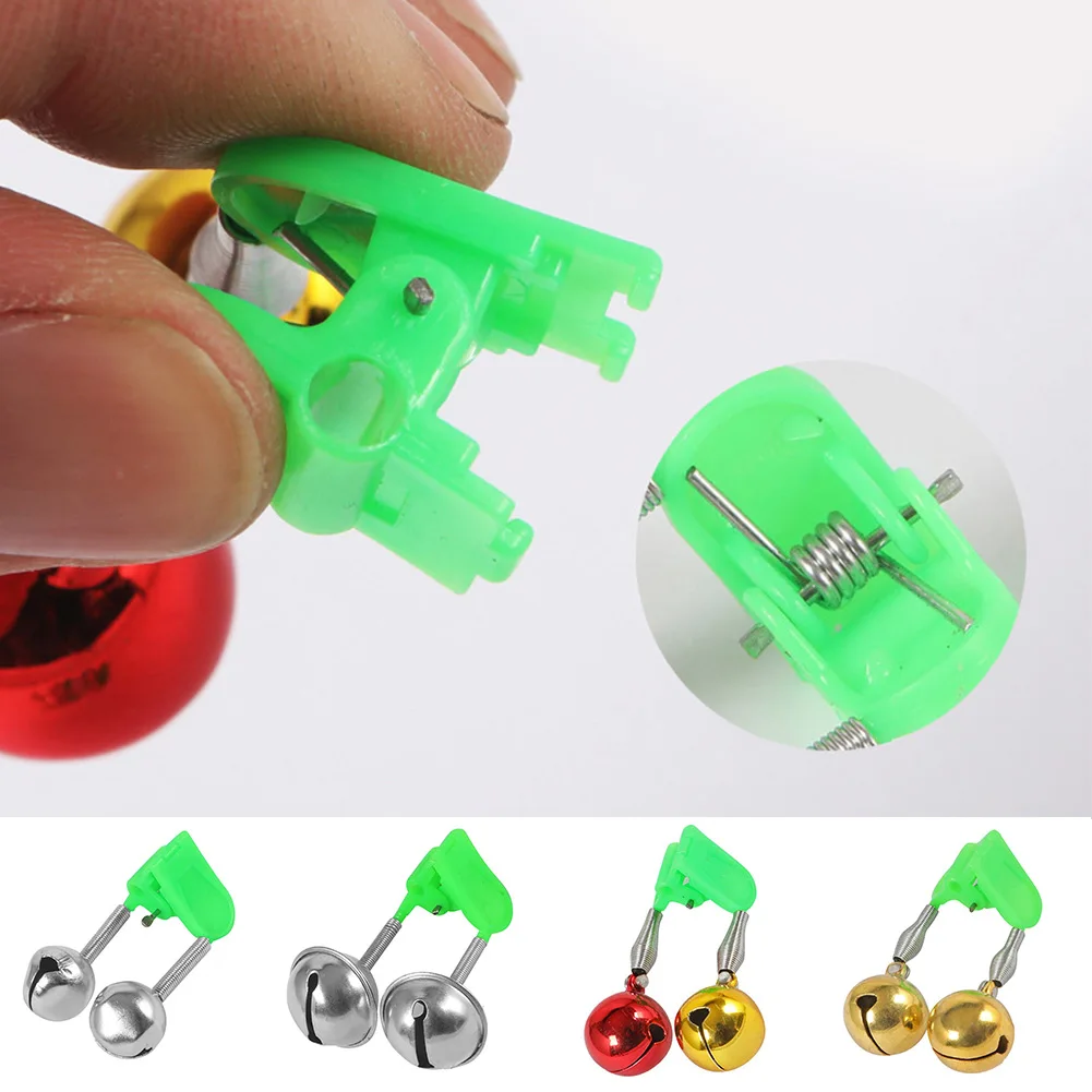 Campana Da Pesca Vite Campana Molla Clip Di Plastica Campana Di Pesce Allarme Da Pesca Doppio Anello Campana Campane Da Pesca Accessori Per La Pesca P