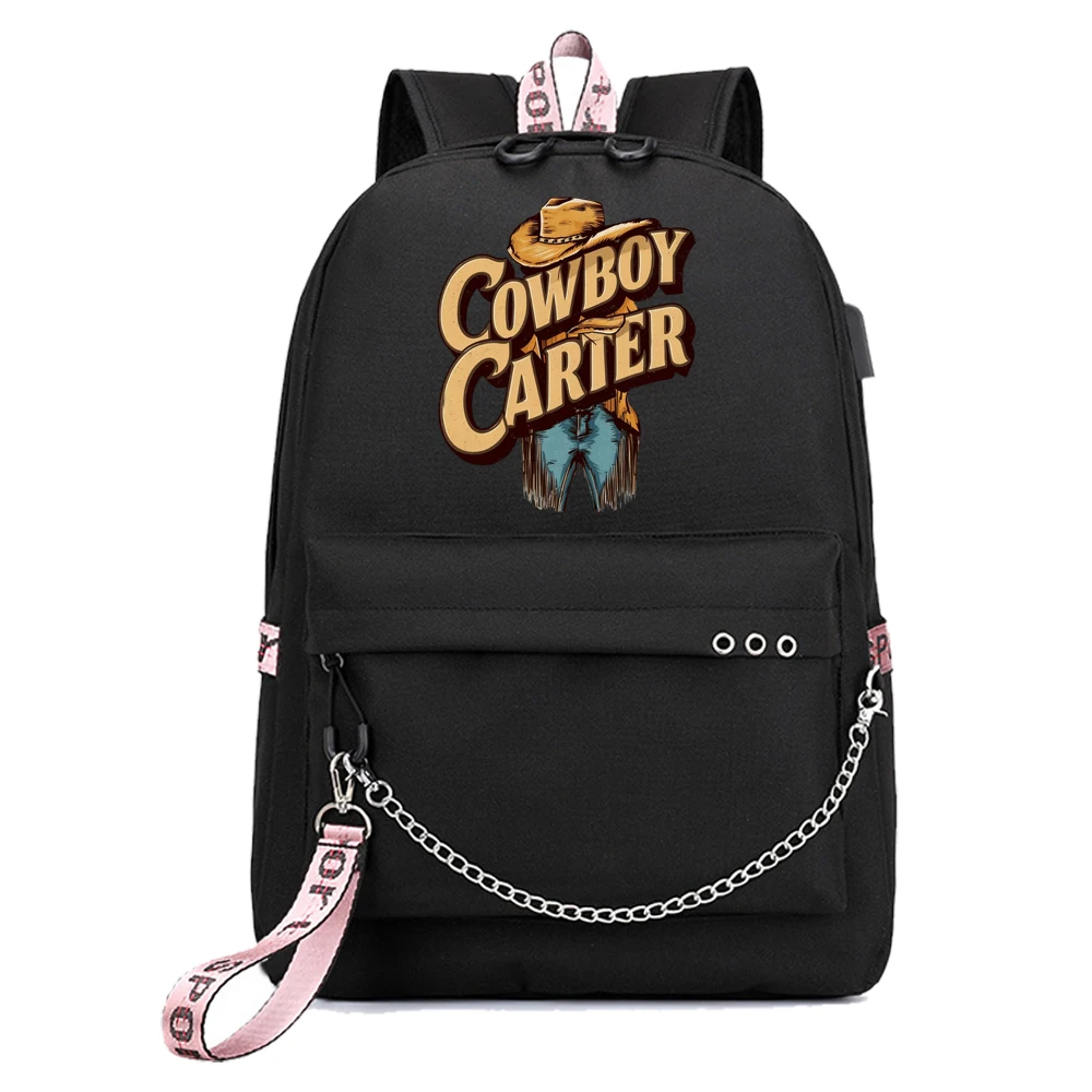 Beyonce Cowboy Carter Backpack Popular Music Fashion Travel Backpacks ...
