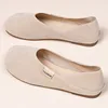 Shoes for Women 2024 Summer Casual Round Toe Flats Ladies Shoe Fashion Light Loafers Soft Sole Non-Slip Feminino Zapatos Mujer 1