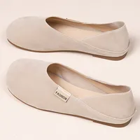 Shoes for Women 2024 Summer Casual Round Toe Flats Ladies Shoe Fashion Light Loafers Soft Sole Non-Slip Feminino Zapatos Mujer 1