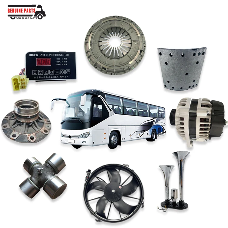 Use for yutong Zhongtong King*long Golden Dragon Ankai Higer Bus Spare Parts;High Quality Bus Chassis Body Parts,engine Parts