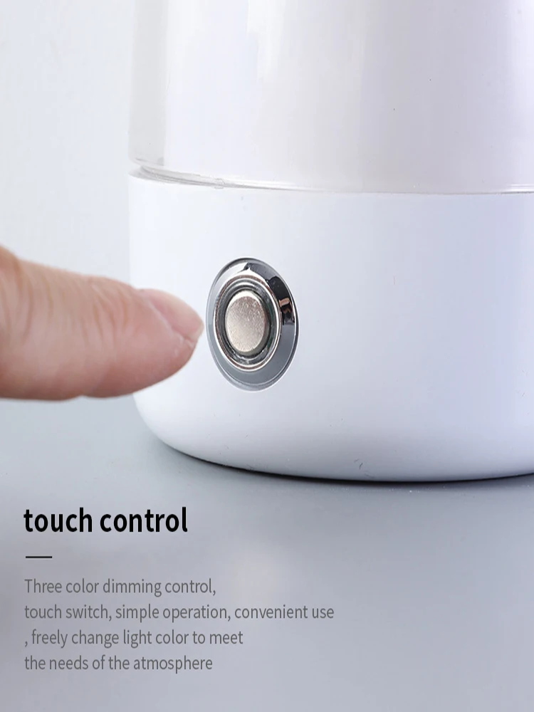 USB Touch, 3 cores LED Night Light,