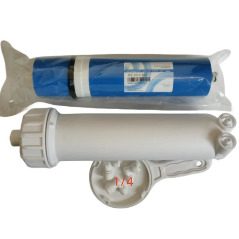 TFC-3013-800 GPD Ro membrane + Filter Housing Kitchen water purifier reverse osmosis Filter 1/4 quick connection