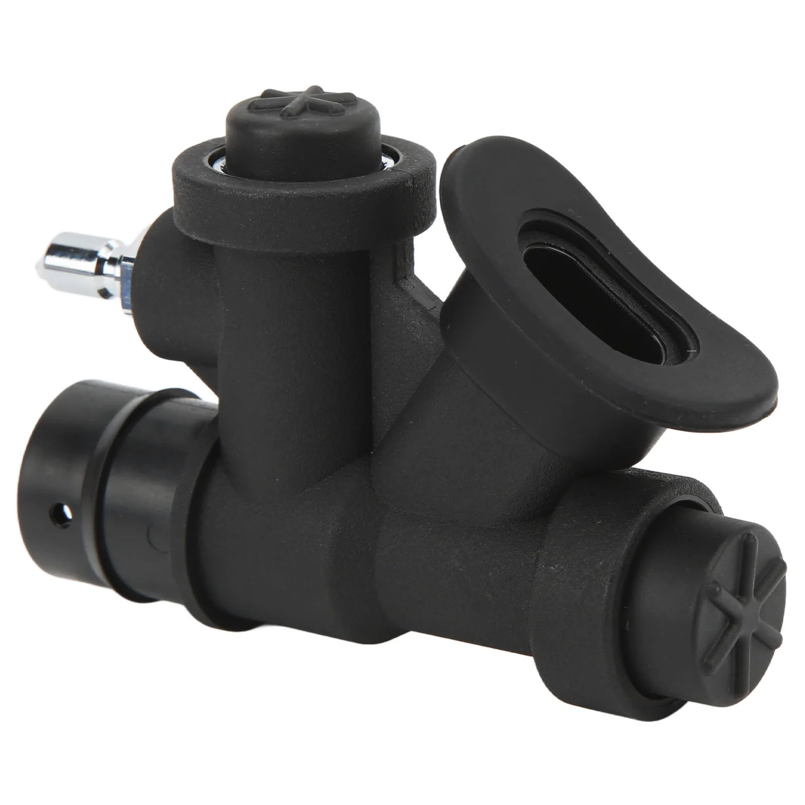 Scuba diving connector adaptor diving universal 45 degree oral power inflator K shaped valve relief valve standard 1 inch hose inflator diving tool
