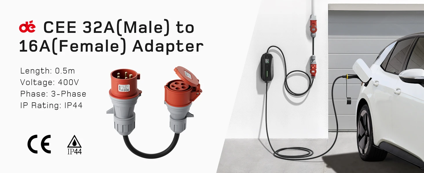 Adapter 22kW (32A) na 11kW (16A) S9cfb1b76746449fe8c411886f93a0ef0O