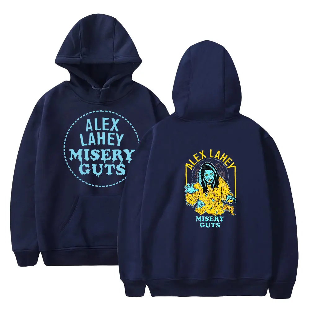 ALEX LAHEY ZOMBIE Hoodies, moletom estampado com capuz, pulôveres manga comprida, estilo casual